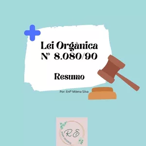 Imagem de capa para o Curso online Lei Orgânica 8.080/90
