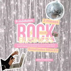 Imagen de portada para Curso online Rock Your Business ⚡️