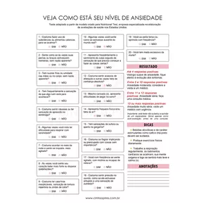 Imagem de capa para o Curso online Teste de Ansiedade - PDF