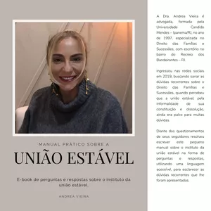 Imagem de capa para o Ebook Manual prático sobre a união estável.