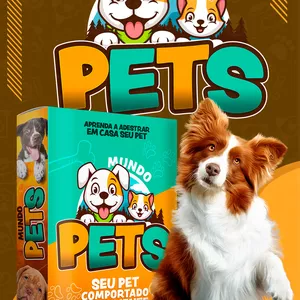 Imagem de capa para o Ebook Adestramento de Cães: Guia Completo para uma Convivência Harmoniosa