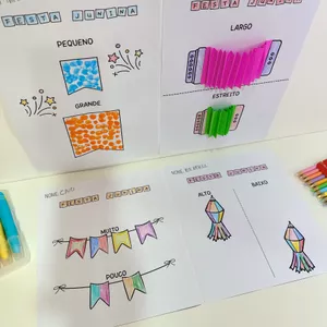 Imagem de capa para o Ebook Atividades Conceitos "Festa Junina"