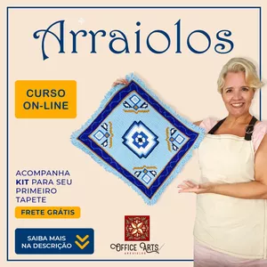 Imagem de capa para o Curso online CURSO DE BORDADOS ARRAIOLOS
