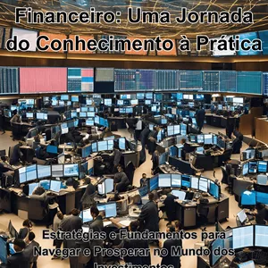 Imagem de capa para o Ebook Desvendando o Mercado Financeiro: Uma Jornada do Conhecimento à Prática