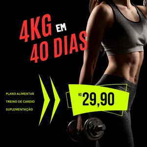 Imagem de capa para o Curso online Projeto 4 kg em 40 dias
