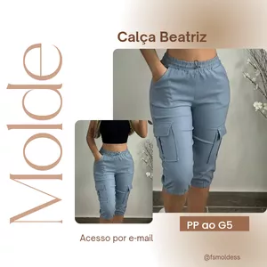 Imagem de capa para o Ebook Molde calça Beatriz 