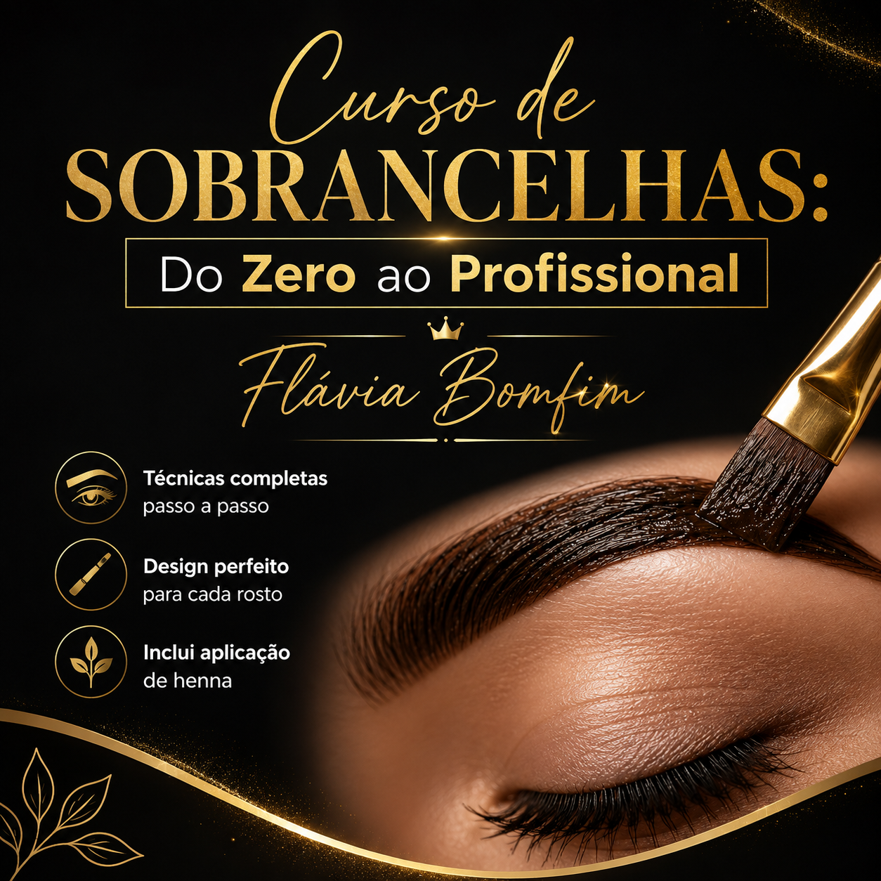 Imagem do curso Sobrancelhas para iniciantes: Do Zero ao Profissional