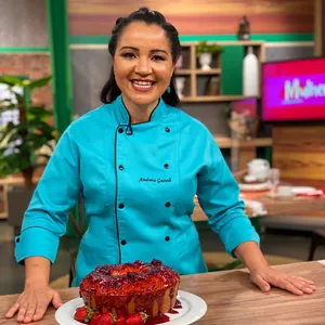 Imagem de capa para o Curso online 30 Bolos Caseiros | Apostila - por Chef Andreia Gazoli