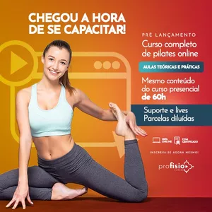 Imagem de capa para o Curso online Pilates: formação completa