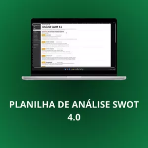 Imagem de capa para o Curso online Planilha De Análise Swot 4.0