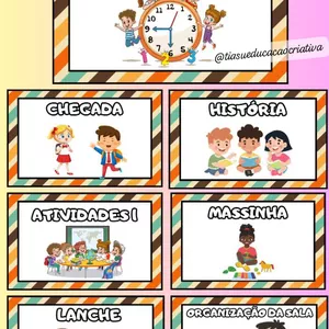 Imagem de capa para o Ebook ROTINA ESCOLAR