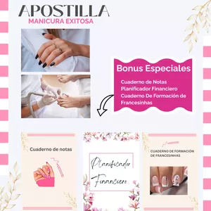 Imagen de portada para Ebook APOSTILLA MANICURA EXITOSA