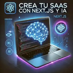 Imagen de portada para Curso online Crea tu SaaS con Next.js y IA