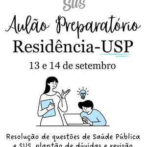 Imagem de capa para o Curso online Aulão Preparatório - Residência USP 