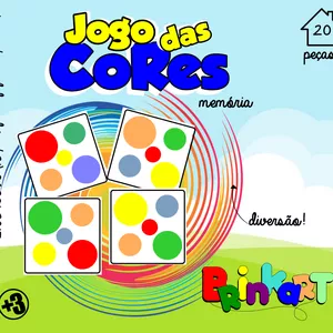Imagem de capa para o Ebook Jogo das Cores