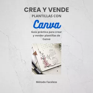 Imagen de portada para Curso online CREA Y VENDE CON CANVA