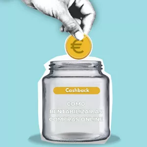 Imagem de capa para o Ebook Cashback : Como reaver parte do dinheiro gasto online?