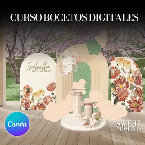 Imagen de portada para Curso online Curso de Bocetos Digitales para Eventos + Plantilla: Lleva Tu Creatividad al Siguiente Nivel