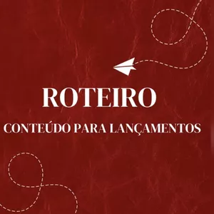 Imagem de capa para o Curso online Roteiro Conteúdo para Lançamentos 