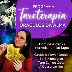 Imagem de capa para o Curso online Taroterapia: Oráculos da Alma
