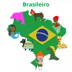 Imagem de capa para o Ebook Projeto Folclore Brasileiro (Maternal I e II)