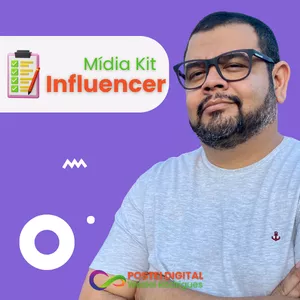 Imagem de capa para o Curso online Mídia Kit Influencer