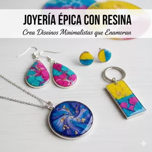 Imagen de portada para Ebook RESINA MASTER PLUS: Resina epoxi en Joyas y mucho más.