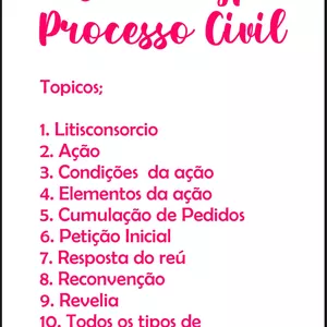 Imagem de capa para o Ebook Resumão Tgp e Processo Civil