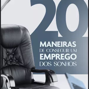 Imagem de capa para o Ebook 20 MANEIRAS DE CONSEGUIR SEU EMPREGO DOS SONHOS