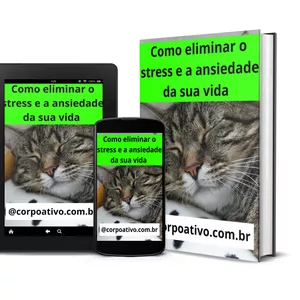 Imagem de capa para o Ebook Como eliminar o stress e a ansiedade da sua vida 