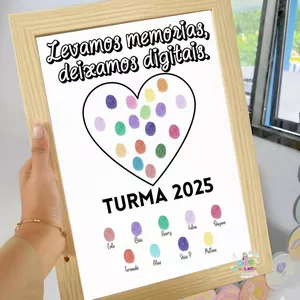 Imagem de capa para o Ebook QUADRO DE DIGITAIS – A lembrança perfeita da sua turma 