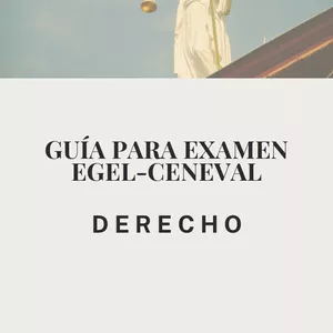 Imagen de portada para Ebook Guía EGEL-CENEVAL DERECHO