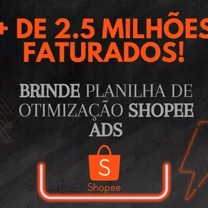 Imagem do curso Shopee! Como faturei mais de 2 Milhões + Brinde (Planilha de Otimização Shopee ADS)