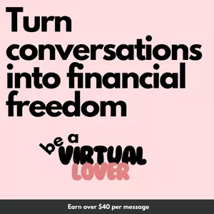 Cover image for Online course Virtual Lover - Turn conversations into financial freedom