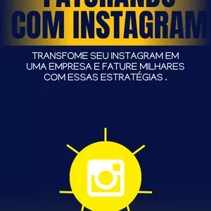 Imagem de capa para o Ebook Faturando com Instagram - Ganhe dinheiro com seu perfil