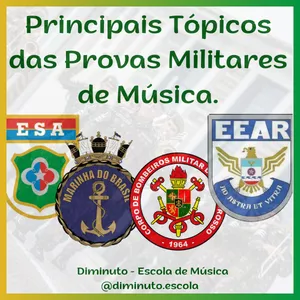 Imagem de capa para o Ebook Principais Tópicos das Provas Militares de Música