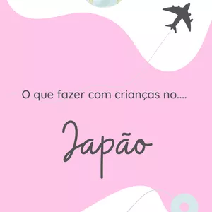 Imagem de capa para o Ebook O que fazer com crianças no Japão