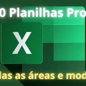 Imagem de capa para o Ebook 6000 Planilhas prontas de excel
