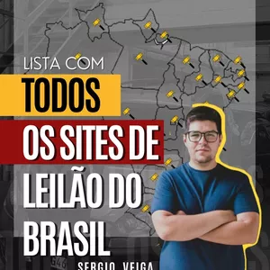 Lista com TODOS os sites de leilão do BRASIL