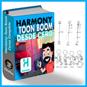 Imagen de portada para Curso online Harmony ToonBoom desde Cero