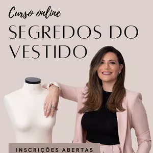 Imagem de capa para o Curso online Segredos do Vestido 