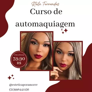 Imagem de capa para o Curso online Curso de automaquiagem completo!