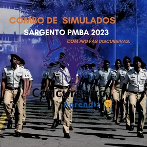 Imagem de capa para o Curso online Combo de Simulados Concurso Sargento PMBA