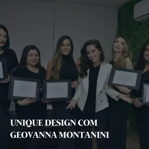 Imagem de capa para o Curso online Unique Design com Geovanna Montanini
