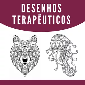 Imagem de capa para o Ebook Desenhos Terapêuticos