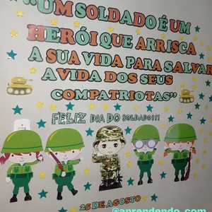 Imagem de capa para o Ebook Painel Dia Do Soldado 