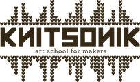 The KNITSONIK School logo