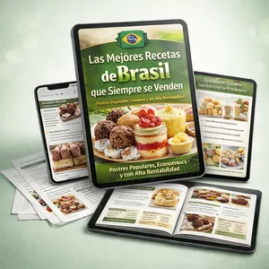 Imagen de portada para Ebook Las Mejores Recetas de Brasil que Siempre se Venden