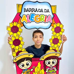 Imagem de capa para o Ebook Moldura para foto - Barraca da alegria 