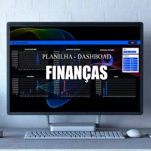 Imagem de capa para o Curso online Planilha Financeira - DASHBOARD - Controle de Entrada, Saída e Saldo